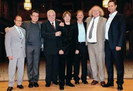Among the Jury Members of ARD competition in 2011(Frits Damrow, Urban Agnas, Thierry Caens, Rod Franks, Reinhold Friedrich and Gabor Boldoczky)