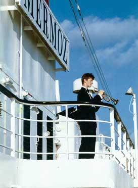 At the ship "Mermoz", during the music cruise in 1993
