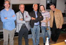 During the recording session with Vladimir Spivakov and the "Moscow Virtuosi"