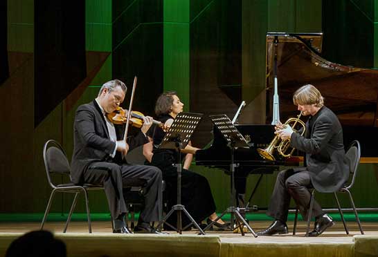 With Vadim Repin and Maria Meerovitch, (Brahms Horn 